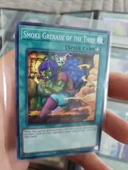 Smoke Grenade of the Thief Super Rare OP14-EN009 NM Yugioh - Image 1