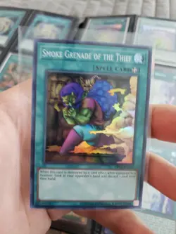 Smoke Grenade of the Thief Super Rare OP14-EN009 NM Yugioh - Image 2