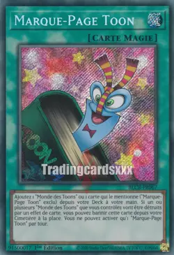 Yu-Gi-Oh! Marque-Page Toon : SE BLCR-FR067 - Image 1