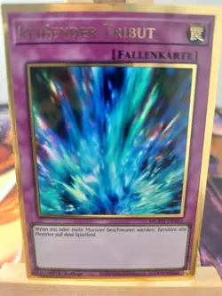 Reissender Tribut MGED-DE052 Premium Gold Rare Deutsch NM YUGIOH - Image 1