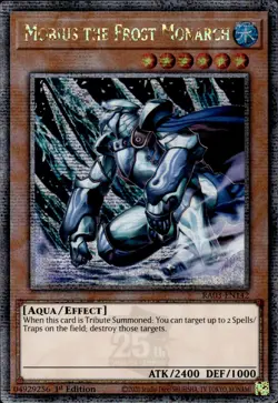 Mobius The Frost Monarch - Quarter Century Secret Rare 1st RA03-EN142 NM YuGiOh - Image 1
