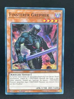 Finsterer Grepher DASA-DE042 Super Rare Deutsch NM YUGIOH - Image 1