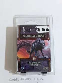 The Lord of the Rings LCG Card Game The Voice of Isengard Nightmare Deck Sealed - Image 1