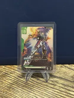 Gundam Card Game - Wing Gundam Zero LR English - GD01-024 LR - Newtype Rising NM - Image 1