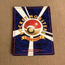 Pokemon TCG Focus Band Japanese Trainer Card Neo Genesis Set Rare LP - Image 2