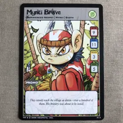 Neopets Mynci Brave Promo Card 2006 P17 & Bearog MP 6/15 (Vintage Set) Rare + - Image 2