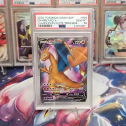 PSA 10 Gem Mint Charizard V SWSH050 Sword & Shield Promo Cards Pokemon Tcg Card - Image 1