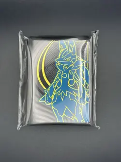 Mega Lucario Card 65 Sleeves (New & Sealed) - Pokemon - Mega Evolution ETB - Image 2