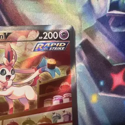 Sylveon V Alt Art Evolving Skies 184/203 Pokemon Card Holo Rare 2021 Near Mint - Image 3