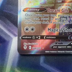 Sylveon V Alt Art Evolving Skies 184/203 Pokemon Card Holo Rare 2021 Near Mint - Image 5