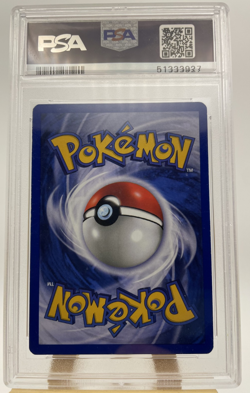 Scyther 17/130 Holo Rare - Base Set 2 (NM) WOTC Vintage Pokemon Card (PSA 7) - Image 2