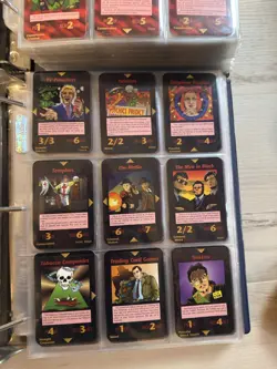 1995 New World Order Illuminati Card Game - 1533 Cards with 2 Binders - Image 4