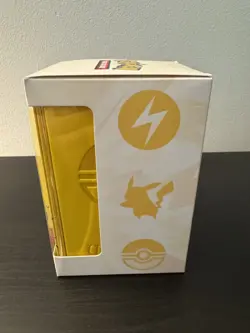 Ultra Pro Pokemon Pikachu Tower Alcove Deck Box + Ultra Pro Card Sleeves x3 - Image 4