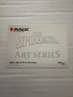 Spider-Man 2099 Art Card Art Series: Marvel's Spider-Man Gold Stamp - Image 2