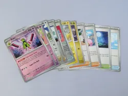 Pokemon Cards Scarlet & Violet Paldean Fates bundle job lot X11 no duplicates - Image 1