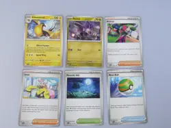 Pokemon Cards Scarlet & Violet Paldean Fates bundle job lot X11 no duplicates - Image 3