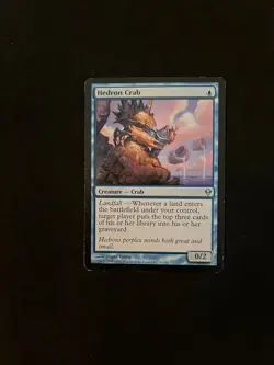Hedron Crab #47 [Zendikar] Magic MTG Cards HP - Image 1