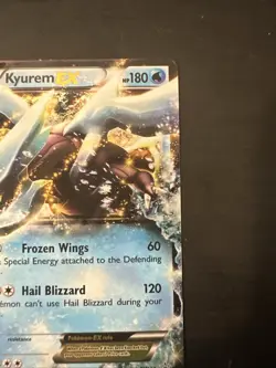 Pokemon Promo Card Black and White Kyurem EX BW37 (Holo) - Image 5