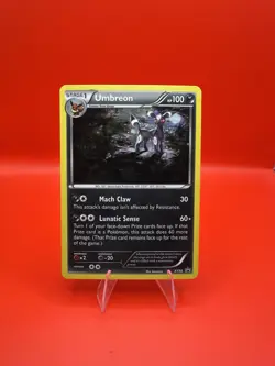 2016 Pokemon TCG Umbreon XY96 Holo Black Star Promo Holo Card LP - Image 1