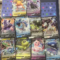 LOT OF 10 Pokemon Ultra Rare TCG V Cards - Image 1