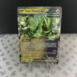 Pokemon TCG Iron Thorns EX Scarlet & Violet Twilight Masquerade Card 077/167 - Image 1
