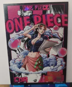Nico Robin One Piece CCG Anime Manga COR Card Waifu OP-COR-04 - Image 1