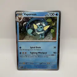 Pokemon Jolteon Flareon Vaporeon 167 168 189 Promo Set of 3 Prismatic Evolutions - Image 2