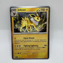 Pokemon Jolteon Flareon Vaporeon 167 168 189 Promo Set of 3 Prismatic Evolutions - Image 4