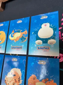 x10 Pokemon Lets Go Eevee Database Peru Set Sleepy Charizard Pikachu Hearts Holo - Image 2