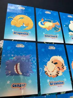 x10 Pokemon Lets Go Eevee Database Peru Set Sleepy Charizard Pikachu Hearts Holo - Image 4