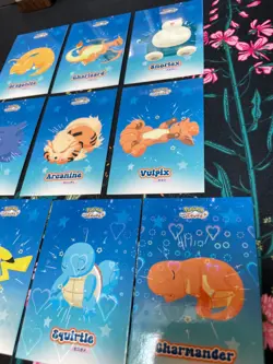 x10 Pokemon Lets Go Eevee Database Peru Set Sleepy Charizard Pikachu Hearts Holo - Image 5