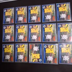 1999 Original 151 Complete Burger King PokeTrivia Pokemon Master Set - Sleeved - Image 4