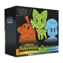 1* Pokemon Center Exclusive Paldea Evolved Elite Trainer Box Sealed ETB NM Boxes - Image 2