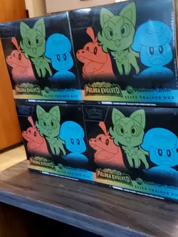 1* Pokemon Center Exclusive Paldea Evolved Elite Trainer Box Sealed ETB NM Boxes - Image 5