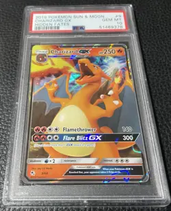 Charizard GX ~ 2019 Pokemon Sun & Moon Hidden Fates #9 ~ PSA 10 (GEM MT) - Image 4