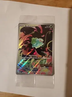 Pokemon Bulbasaur 133/132 English Mega Evolution Stamped Promo SEALED - Image 1