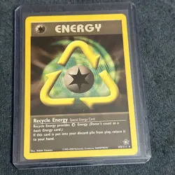 Pokemon TCG Recycle Energy 105/111 Neo Genesis Rare Vintage NM - Image 1