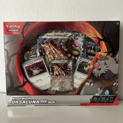Pokemon TCG: Bloodmoon Ursaluna Ex Box - Factory Sealed - Image 1