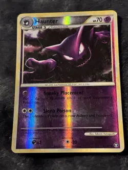 2010 Pokemon TCG Haunter 35/102 Triumphant Normal LP Holo - Image 1