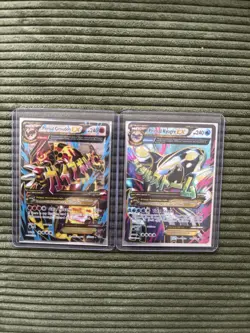 Pokemon TCG Primal Kyogre and Groudon EX Full Art - Near mint - Image 1