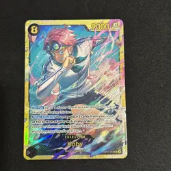 Koby OP11-119 SEC A Fist of Divine Speed - ONE PIECE Card Game English - Image 2