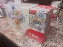 Pokemon TCG Prismatic Evolutions ETB Elite Trainer Box and Booster Bundle Costco - Image 2