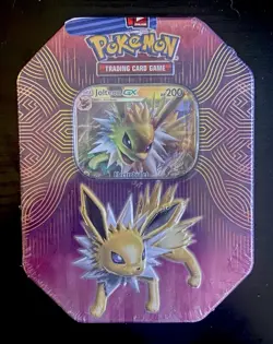 Pokemon Elemental Power Jolteon-GX Tin 2019 - Image 1