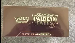 Pokemon TCG Scarlet & Violet Paldean Fates ETB Elite Trainer Box NEW Sealed - Image 4
