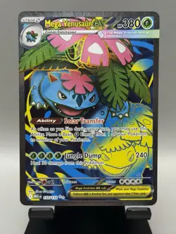 Pokemon: Mega Evolution -Mega Venusaur EX 155/132 - Ultra Rare NM 🔥📈 - Image 1