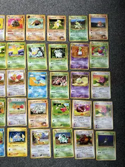 Pokemon WOTC Japanese ×40 bundle joblot vintage - Image 3
