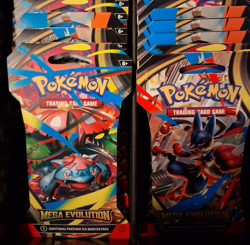 Pokemon TCG Mega Evolution Blister Pack LOT of 5 BRAND NEW FACTORY SEALED - Image 2