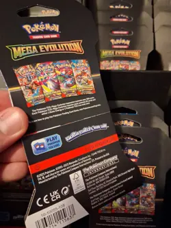 Pokemon TCG Mega Evolution Blister Pack LOT of 5 BRAND NEW FACTORY SEALED - Image 5