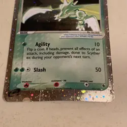 2003 Pokemon EX Ruby & Sapphire Scyther ex Holo #102/109 - Image 3