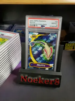 2004 Topps Pokemon Advanced Challenge Milotic #48 PSA 10 Gem MINT POP 4 Non Holo - Image 1